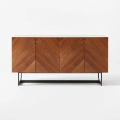 Suspend Marble And Brown Walnut Wood Media Console -Cb2 Sales 2024 SuspendMediaConsoleSOSSS22