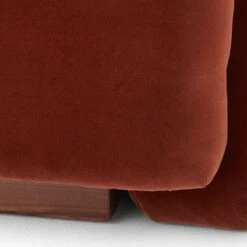 Terrain 5-Piece L-Shaped Bronze Brown Velvet Sectional Sofa With Right Arm -Cb2 Sales 2024 Terrain5PcVlvtRASectAVSSS23