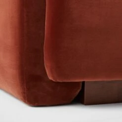 Terrain 5-Piece L-Shaped Bronze Brown Velvet Sectional Sofa With Right Arm -Cb2 Sales 2024 TerrainVlvtLAChairAVSSS23