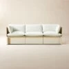 Tol 3-Piece Ivory Boucle Sectional Sofa