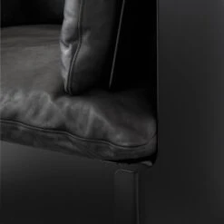 Tol Black Leather Chair 15 Tol Black Leather Chair -Cb2 Sales 2024 TolBlackLeatherChairAV2SSF23