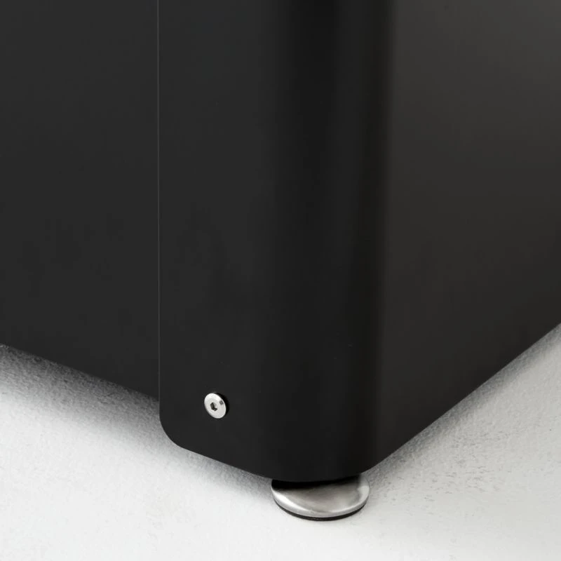 Tol Black Leather Chair 7 Tol Black Leather Chair - Image 7