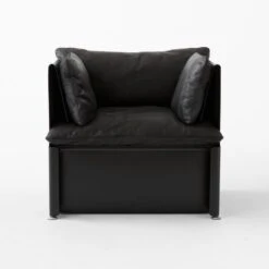 Tol Black Leather Chair 10 Tol Black Leather Chair -Cb2 Sales 2024 TolBlackLeatherChairSOSSF23