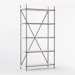 Tourne Marble Etagere -Cb2 Sales 2024 TourneEtagere3QSSS21