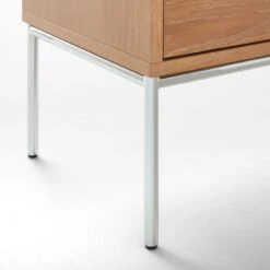 Trier Cerused Oak Bookcase -Cb2 Sales 2024 TrierBookcaseAV2SSS23