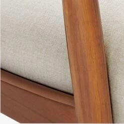 Troubadour Natural Wood Frame Chair -Cb2 Sales 2024 TroubadourNtrlArmChairAVF19