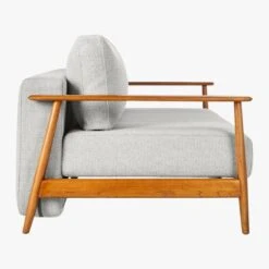 Una Grey Fabric Sleeper Sofa -Cb2 Sales 2024 UnaFlannelGreySlprSofaSDF19