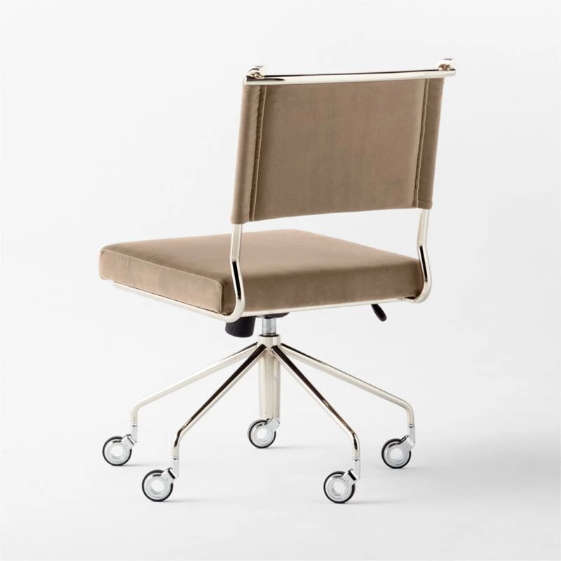 Vicino Rye Velvet Office Chair 5 Vicino Rye Velvet Office Chair - Image 5