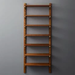 Walnut Modular Single Shelf 88"