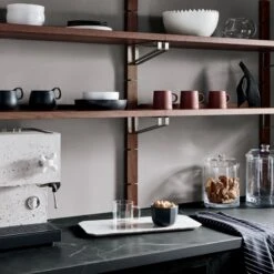 Walnut Modular Single Shelf 39.5" -Cb2 Sales 2024 WalnutModularShelfSystemAG21 1x1