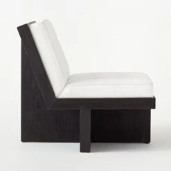 Wright White Linen Lounge Chair 11 Wright White Linen Lounge Chair -Cb2 Sales 2024 WrightBlkLoungeChairSDSSS22